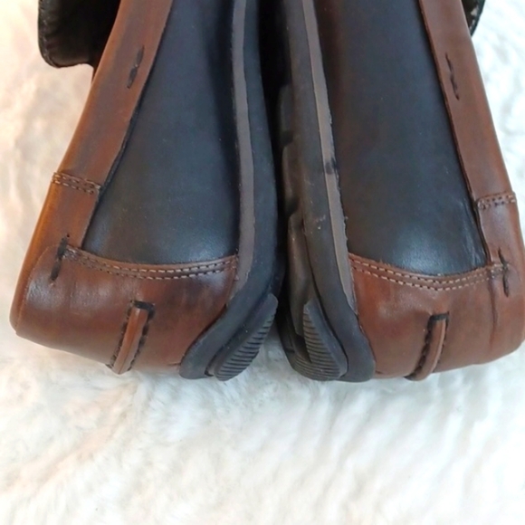 CHAPS‎ Mens Brown Moccasin Driving Shoes sz 13 M - Picture 3 of 7